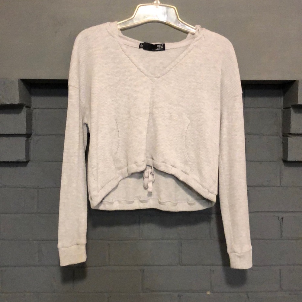 BBJ Los Angeles cropped hoodie!